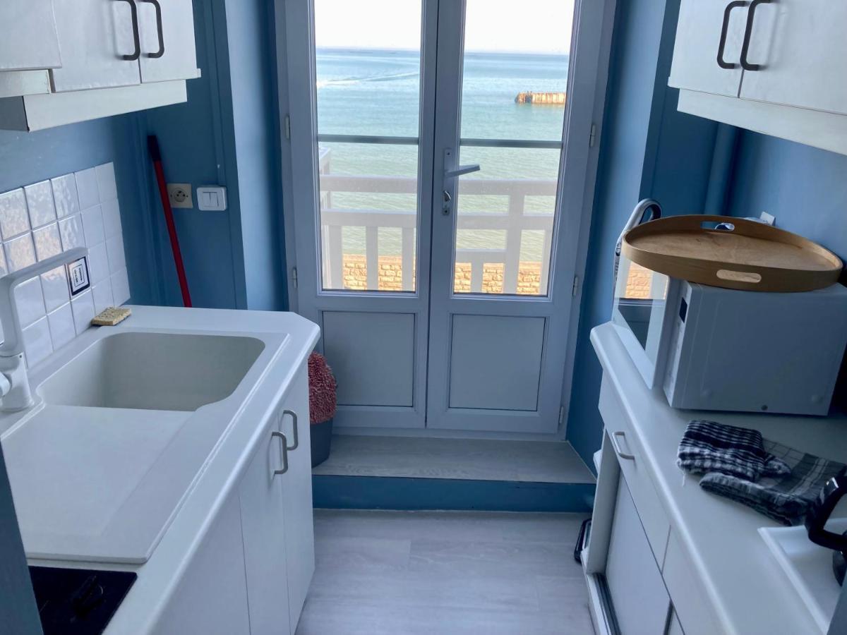 Appartement De Standing - Avec Terrasse Et Vue Mer Arromanches-les-Bains Eksteriør billede